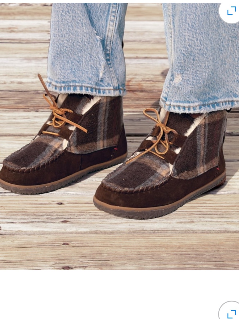 Minnetonka Womens Torrey Laceup Chocolate Multi Boot
